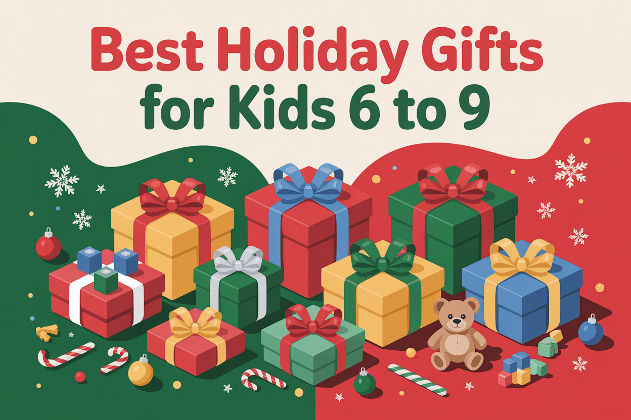 Best Holiday Gifts For Kids 6-9 Years Old That Inspire Creativity and Fun